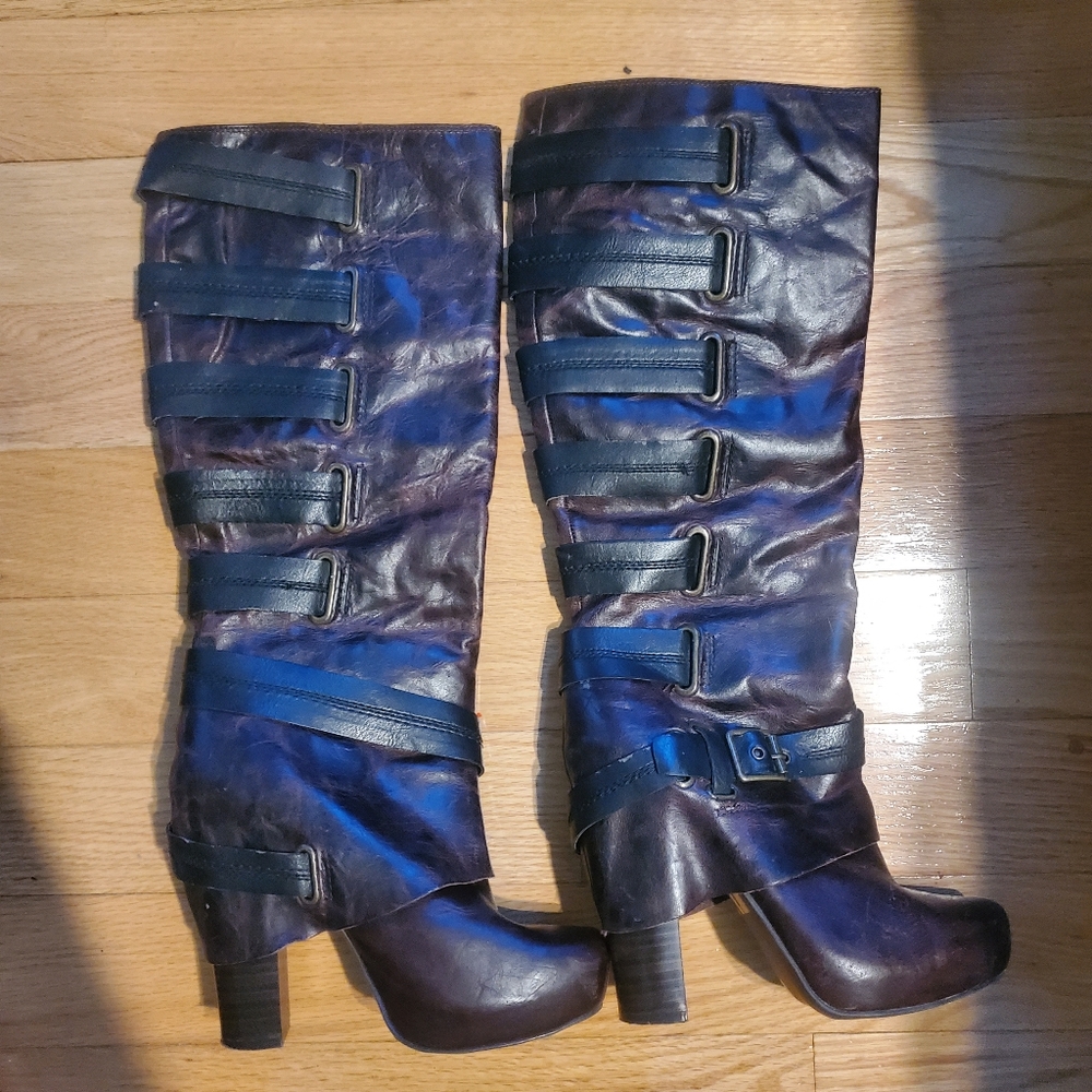 Jessica Simpson Boots. Unique, only worn a few times